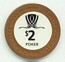 Steve Wynn Las Vegas Poker Room $2 Casino Chip