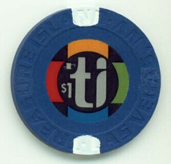Treasure Island Hotel 2010 $1 Casino Chip