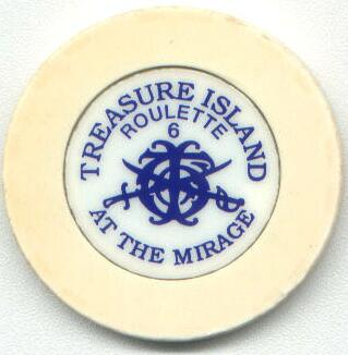 Treasure Island Roulette Casino Chips