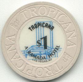 Tropicana "A Ramada Hotel" $1 Casino Chip