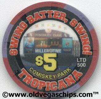 Tropicana Comiskey Park 2002 $5 Casino Chip