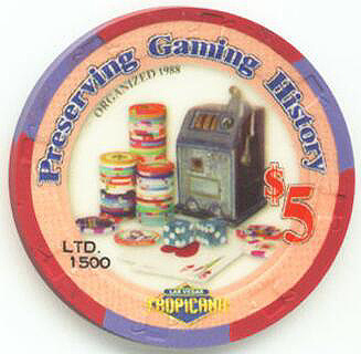 Tropicana CC&GTCC Convention 2003 $5 Casino Chip