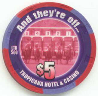 Tropicana Kentucky Derby 2004 $5 Casino Chip 