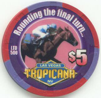 Tropicana Kentucky Derby 2004 $5 Casino Chip 