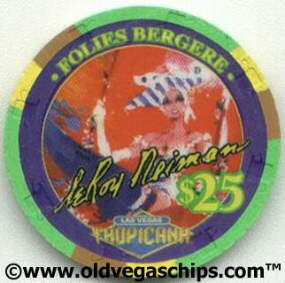 Tropicana Folies Bergere 1999 $25 Casino Chip