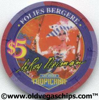 Tropicana Folies Bergere $5 Casino Chip