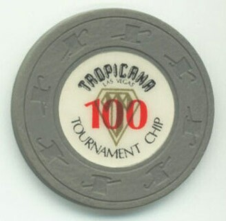 Tropicana Tournament $100 Casino Chip
