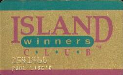 Tropicana Casino Island Slot Club Card