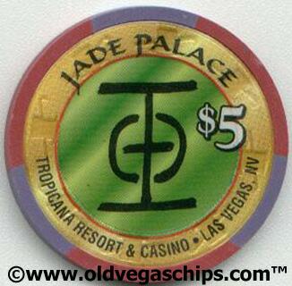 Tropicana Jade Palace $5 Casino Chip