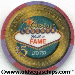Tropicana Juliet Prowse $5 Casino Chip