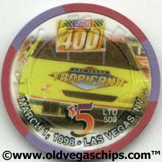 Tropicana Las Vegas 400 $5 Casino Chip