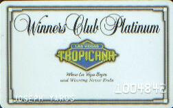 Tropicana Casino Platinum Slot Club Card