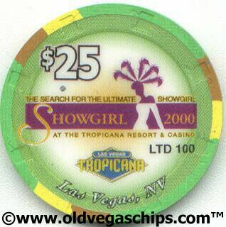 Tropicana Jessera $25 Casino Chip