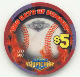 Tropicana Veterans Stadium 2002 $5 Casino Chip