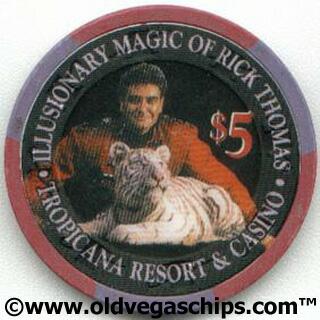 Tropicana Rick Thomas $5 Casino Chip