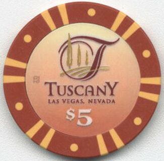 Tuscany Casino $5 Chip 