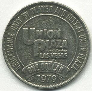 Las Vegas Union Plaza $1 Gaming Token