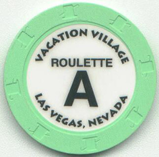 Vacation Village Roulette Casino Chip