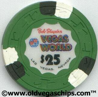 Vegas World $25 Casino Chip