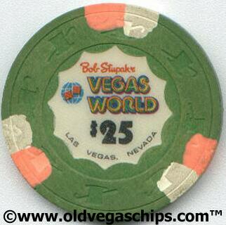 Vegas World $25 Casino Chip