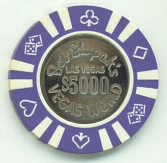 Vegas World $5,000 Casino Chip