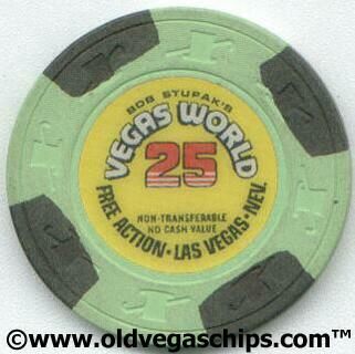 Vegas World NCV $25 Casino Chip