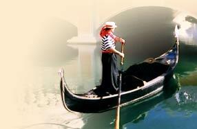The Gondola Rides at the Venetian Hotel 