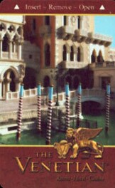 Venetian Canal Hotel Room Key