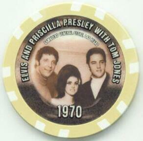 Elvis Presley Collectible Poker Chips