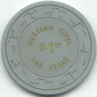 Las Vegas Western Hotel $1 Casino Chip