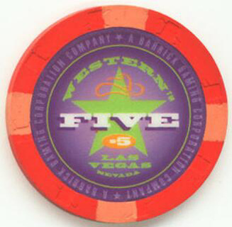 Western Hotel 2004 $5 Casino Chip 