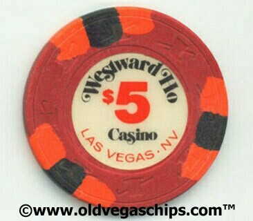 Westward Ho $5 Casino Chip
