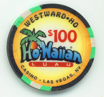 Westward Ho Ho-Waiian Millennium $100 Casino Chip