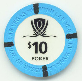 Wynn Las Vegas $10 Poker Room Casino Chip 