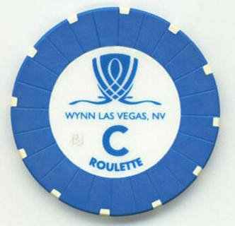 Wynn Las Vegas Roulette Casino Chip Blue
