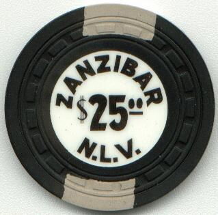 Las Vegas Zanzibar $25 Casino Chip